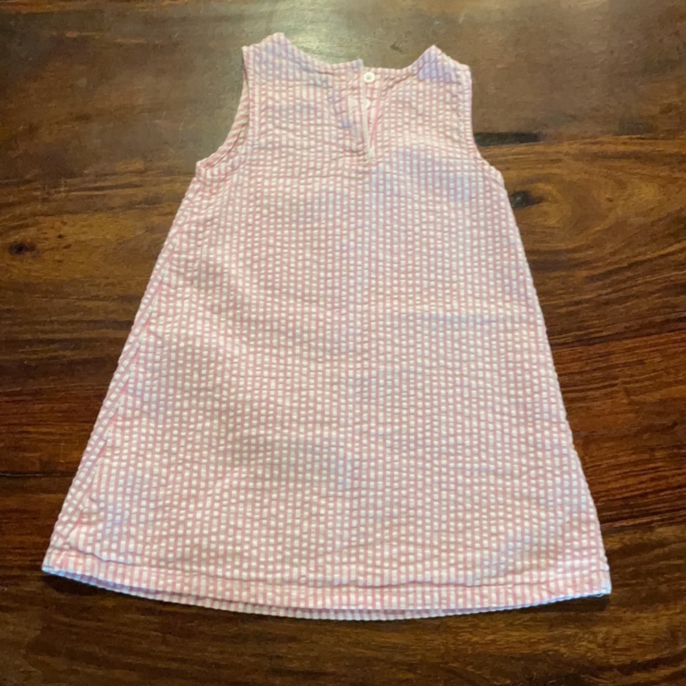 Strawberry Seersucker Dress - Picture 4 of 5